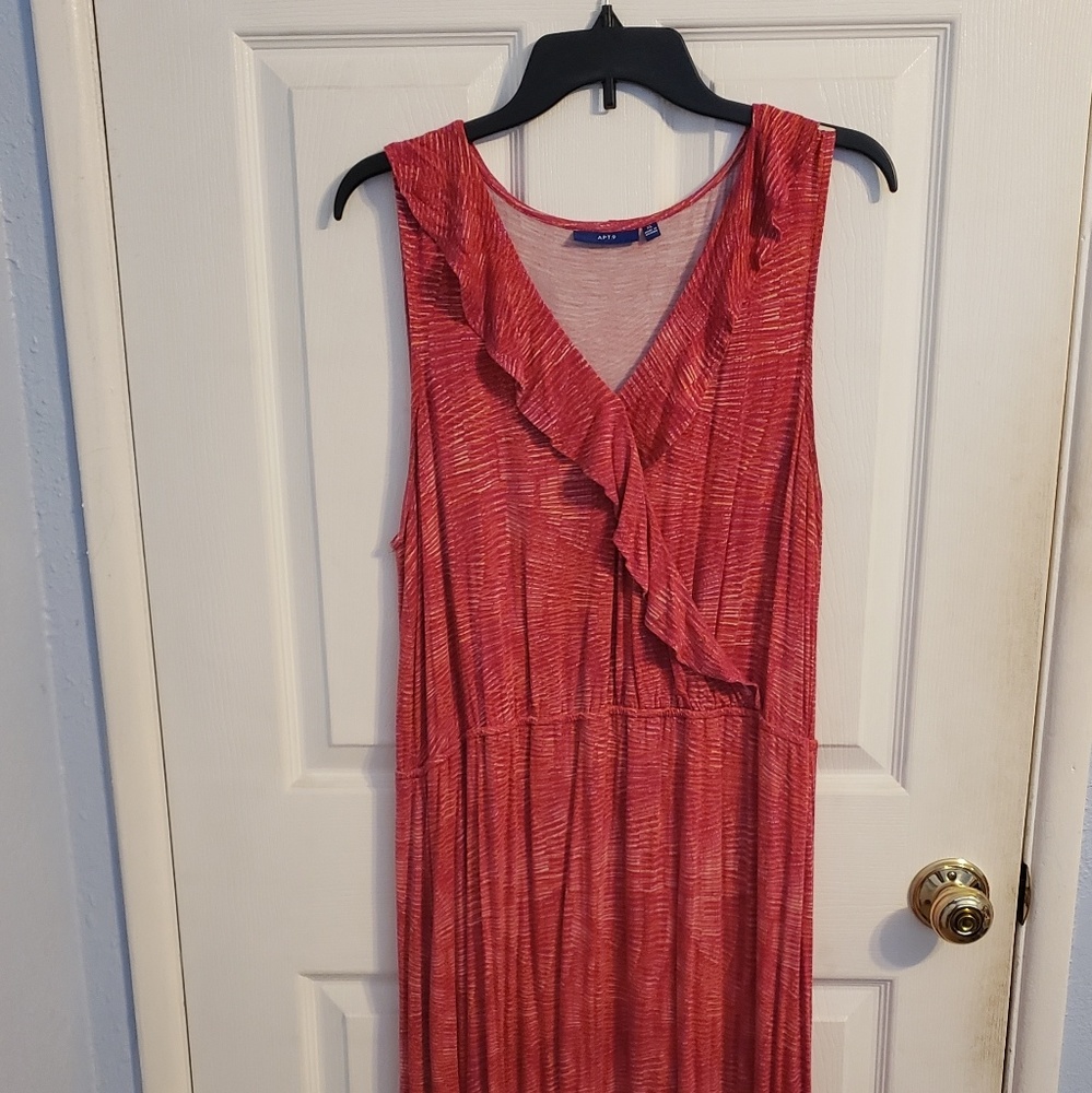 Apt 9 Ruffle Maxi Dress